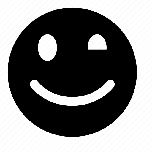 Smile, wink icon - Download on Iconfinder on Iconfinder