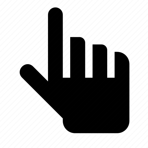 Finger, forefinger, up icon - Download on Iconfinder