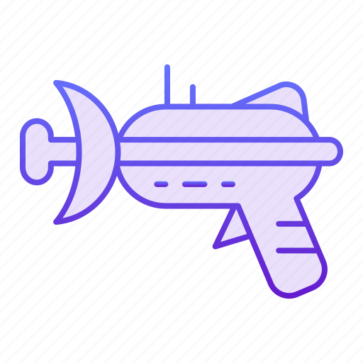 Blaster, gun, object, space, game, pistol, toy icon - Download on Iconfinder