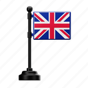 united, kingdom, flag, country, national, emblem, england