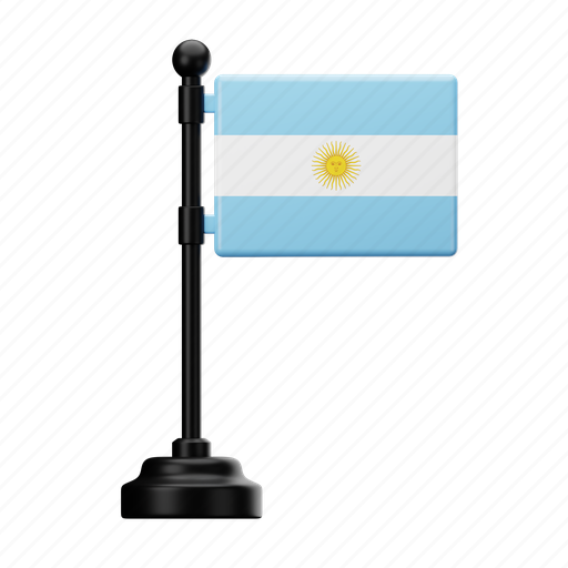 Argentina, flag, country, national, emblem icon - Download on Iconfinder
