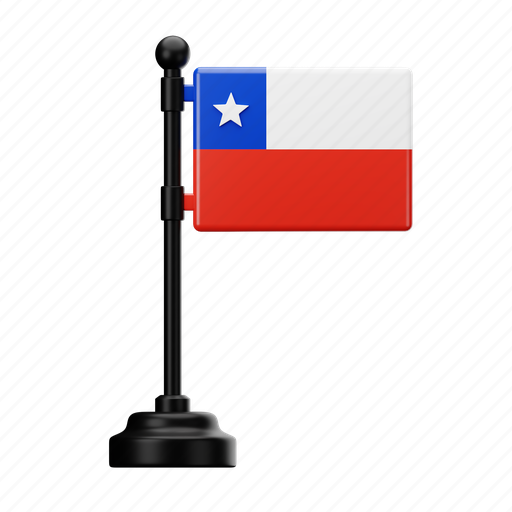 Chile, flag, country, national, emblem, america icon - Download on Iconfinder