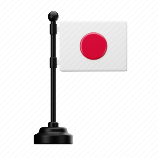 Japan, flag, country, national, emblem, asian icon - Download on Iconfinder