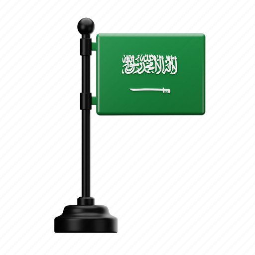 Saudi, arabia, flag, country, national, emblem icon - Download on Iconfinder