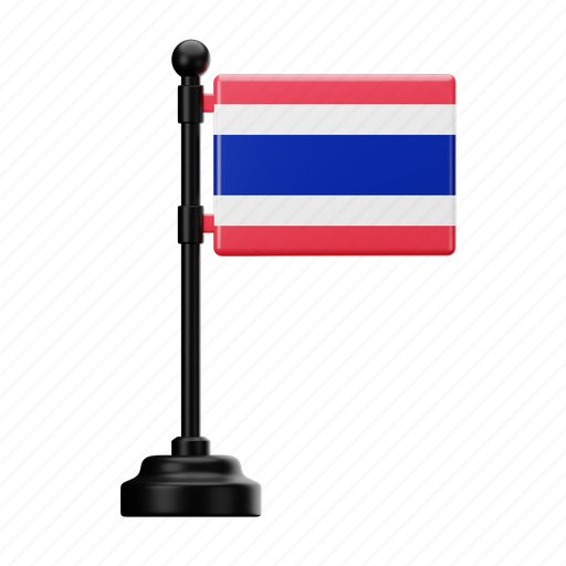 Thailand, flag, country, national, emblem, asian, bangkok icon - Download on Iconfinder