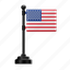 usa, flag, country, national, emblem, united-state, america 