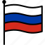 flag, russia, russian 