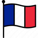 flag, france, french 
