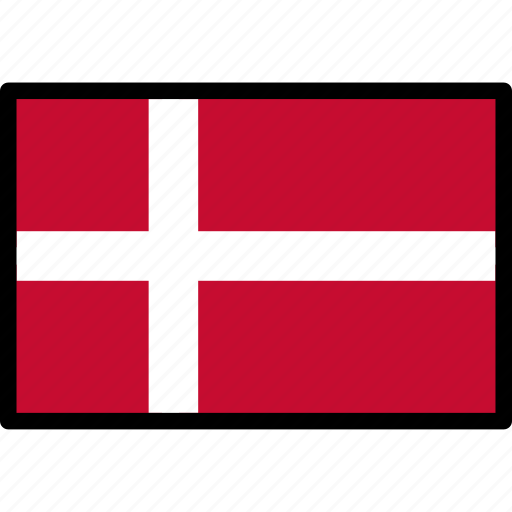 Danish, denmark, flag icon - Download on Iconfinder