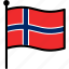 flag, norway, norwegian 