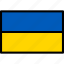 flag, ukraine, ukrainian 