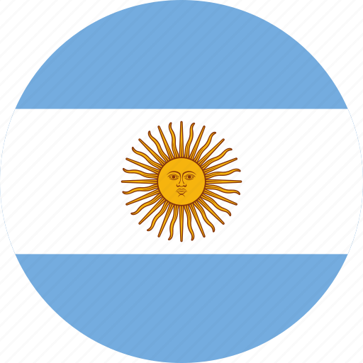 Argentina, flag of argentina, flag, country, nation, world icon - Download on Iconfinder