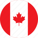 canada, flag of canada, flag, canadian flag, country, nation, world