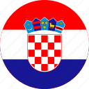 croatia, flag of croatia, flag, country, nation, world, flags