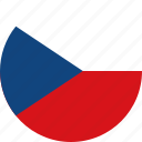 czech republic, flag, country, nation, flags, world