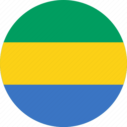 Gabon, flag of gabon, flag, country, flags, nation, world icon - Download on Iconfinder