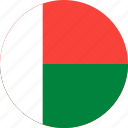madagascar, flag of madagascar, flag, country, nation, flags, world