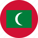 maldives, flag of maldives, flag, country, nation, flags, world