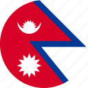 nepal, flag of nepal, flag, nation, country, flags, world