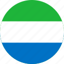 sierra leone, flag of sierra leone, flag, nation, country, world