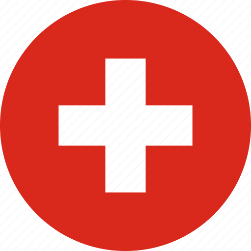 Switzerland, flag of switzerland, flag, country, world, nation icon - Download on Iconfinder