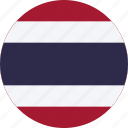 thailand, flag of thailand, flags, world, country