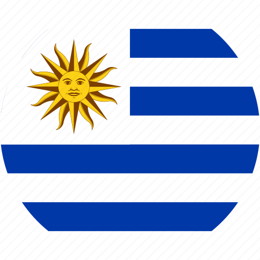 Uruguay, flag of uruguay, flag, country, flags, world icon - Download on Iconfinder