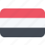 flag, ye, yemen, country 