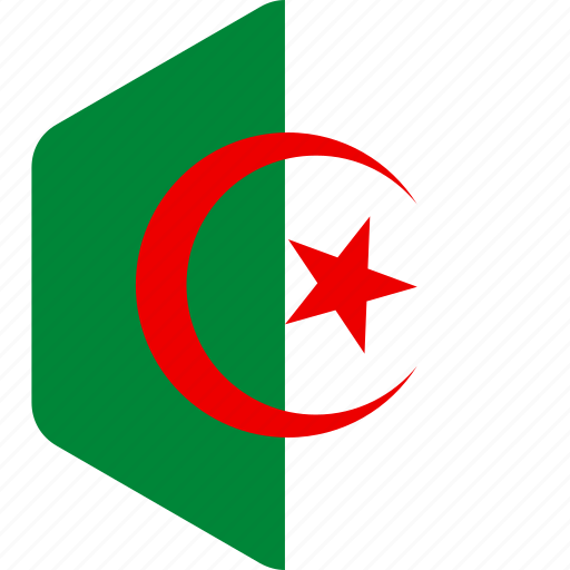 Algeria, african, algerian, country, flag, flags, national icon - Download on Iconfinder