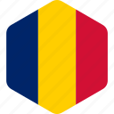 chad, africa, african, country, flag, flags, republic
