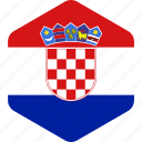 croatia, country, europe, european, flag, flags, national