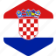 croatia, country, europe, european, flag, flags, national 