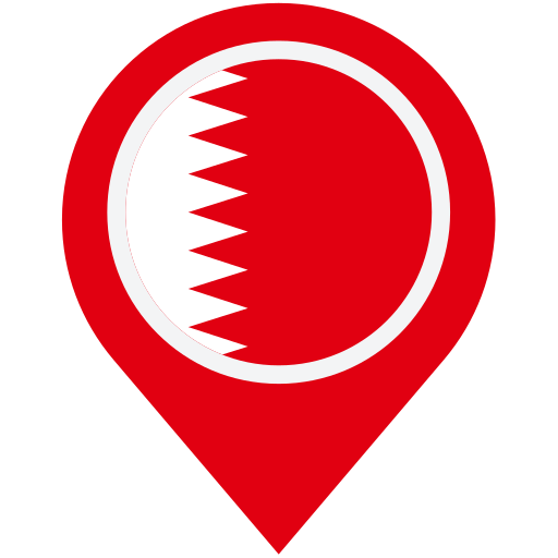 Bahrain, location, flag, pin, national, navigation, marker icon - Download on Iconfinder