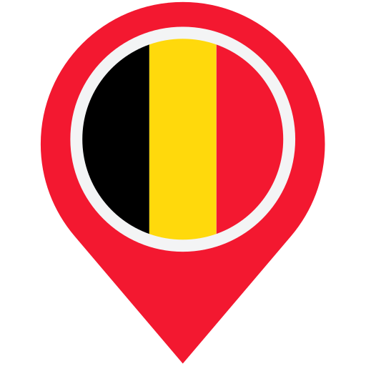 Belgium, location, flag, pin, national, navigation, marker icon - Download on Iconfinder
