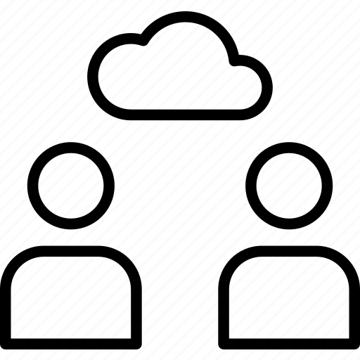 Cloud, couple, friends, problems, relationship icon - Download on Iconfinder