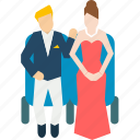 couple, dress, formal, lover, suite, theater 