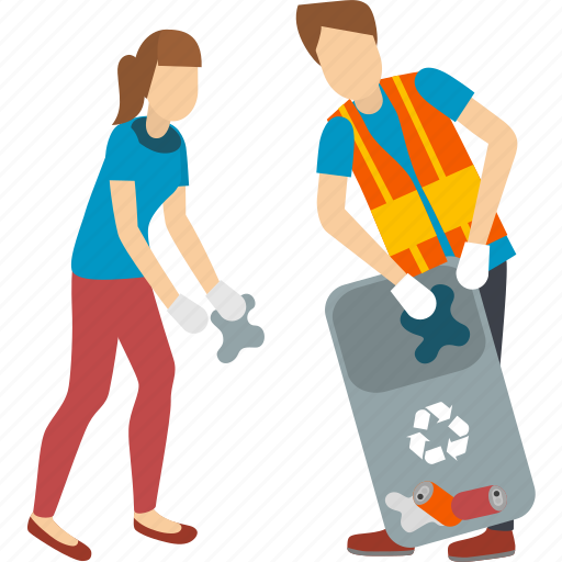 Clean, couple, earth, green, lover, trash icon - Download on Iconfinder