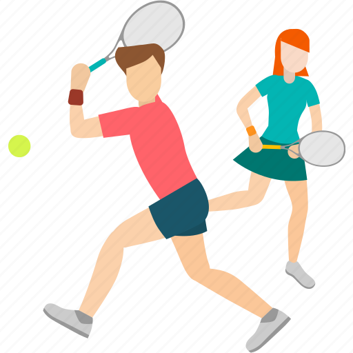Activity, couple, fun, healthy, lover, sport, tennis icon - Download on Iconfinder