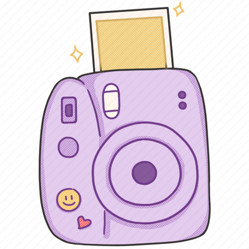 Instant camera, camera, polaroid camera, polaroid, photography, film camera, photographic icon - Download on Iconfinder