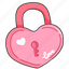 heart shaped lock, heart lock, heart padlock, security, protection, access, privacy, valentine, safe 