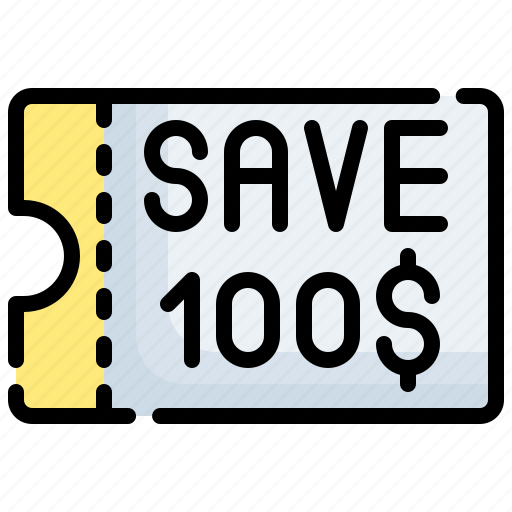 Voucher, discount, sale, save icon - Download on Iconfinder