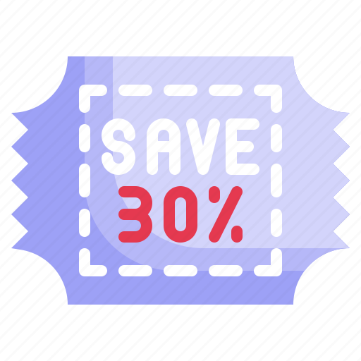 Coupon, save, discount, sale icon - Download on Iconfinder