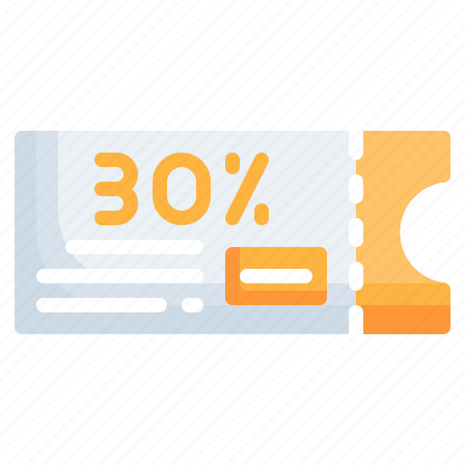Coupon, ticket, discount, percentage icon - Download on Iconfinder