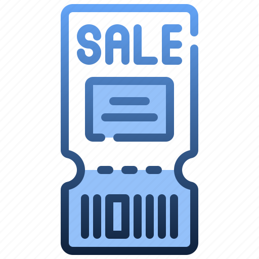 Coupon, barcode, voucher, sale icon - Download on Iconfinder