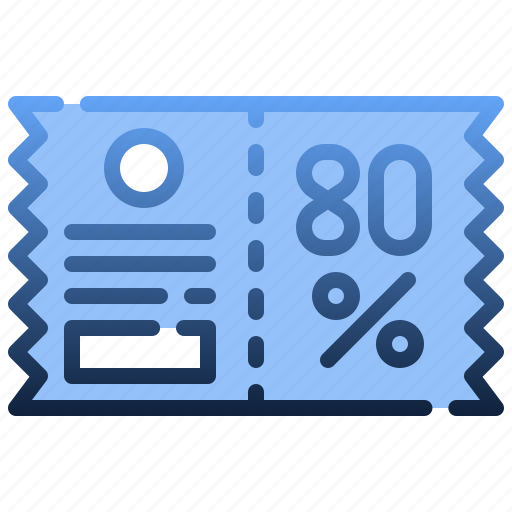 Coupon, discount, shopping, voucher icon - Download on Iconfinder