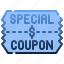 coupon, special, dollar, discount 