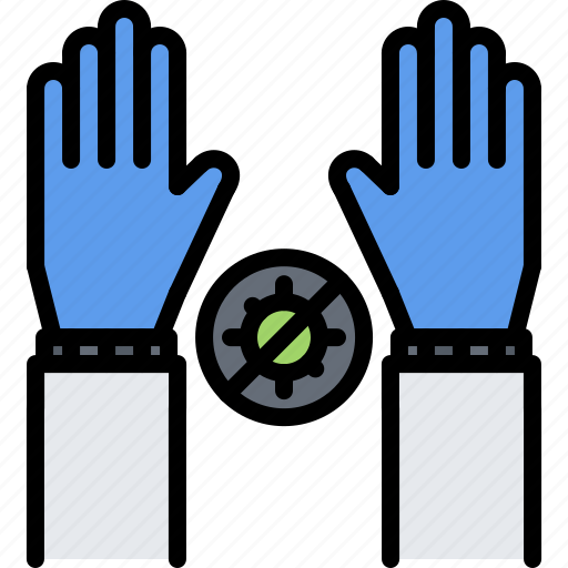 Hand, covid, virus, epidemic icon - Download on Iconfinder