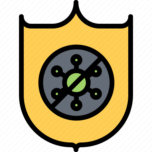 Shield, protection, covid, virus, epidemic icon - Download on Iconfinder