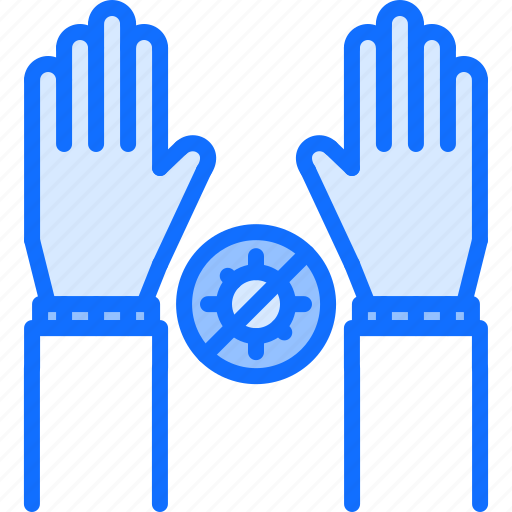 Hand, covid, virus, epidemic icon - Download on Iconfinder