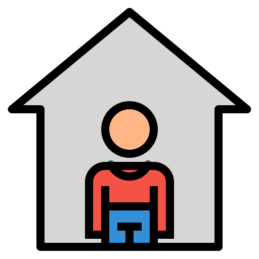 Building, coronavirus, estate, home, house, property, quarantine icon - Free download